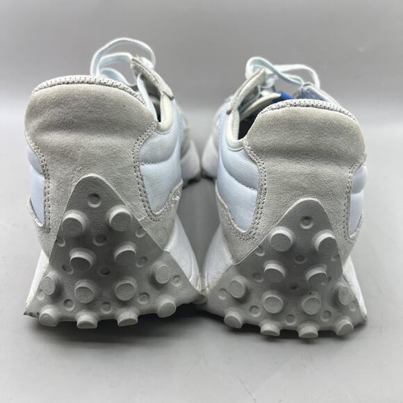 Men's 9 / Women's 10.5 - New Balance 327 Gray Suede Running Low Shoes Sneakers - Picture 4 of 8